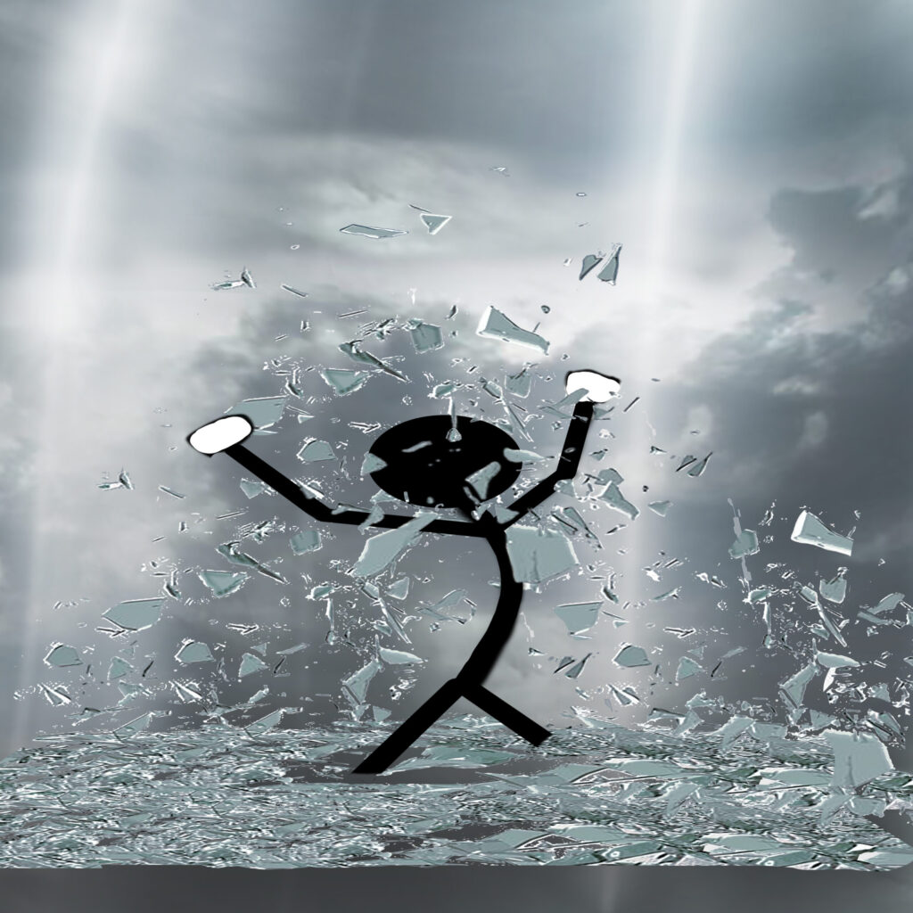 bursting through version one