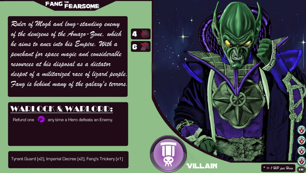 fang the fearsome card mock up